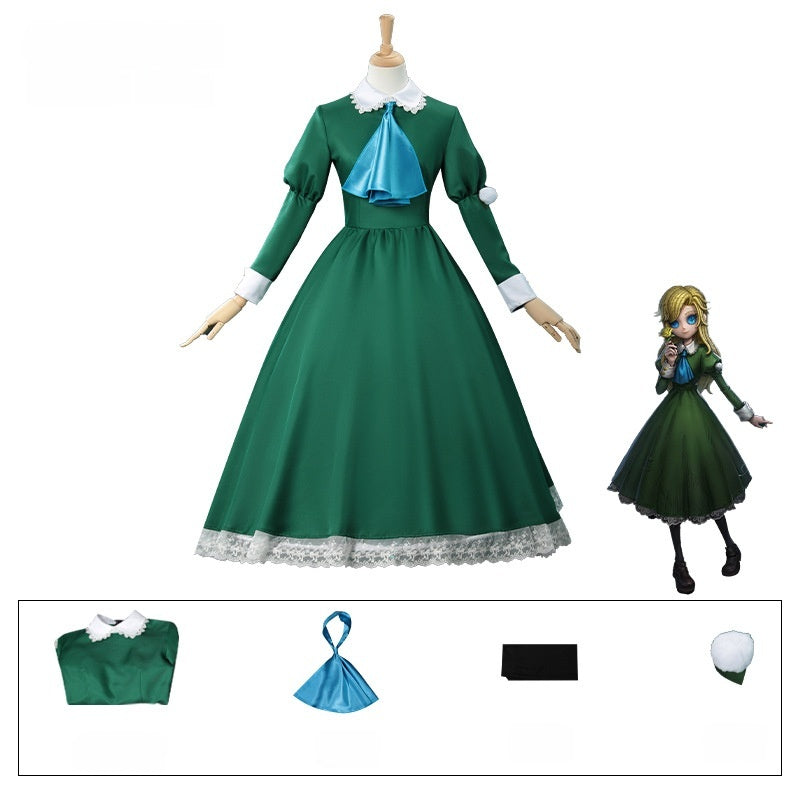 Fifth Personality Identity V Mercenary Mei Aili Cosplay Costume for Halloween and Game Events - Halloweez