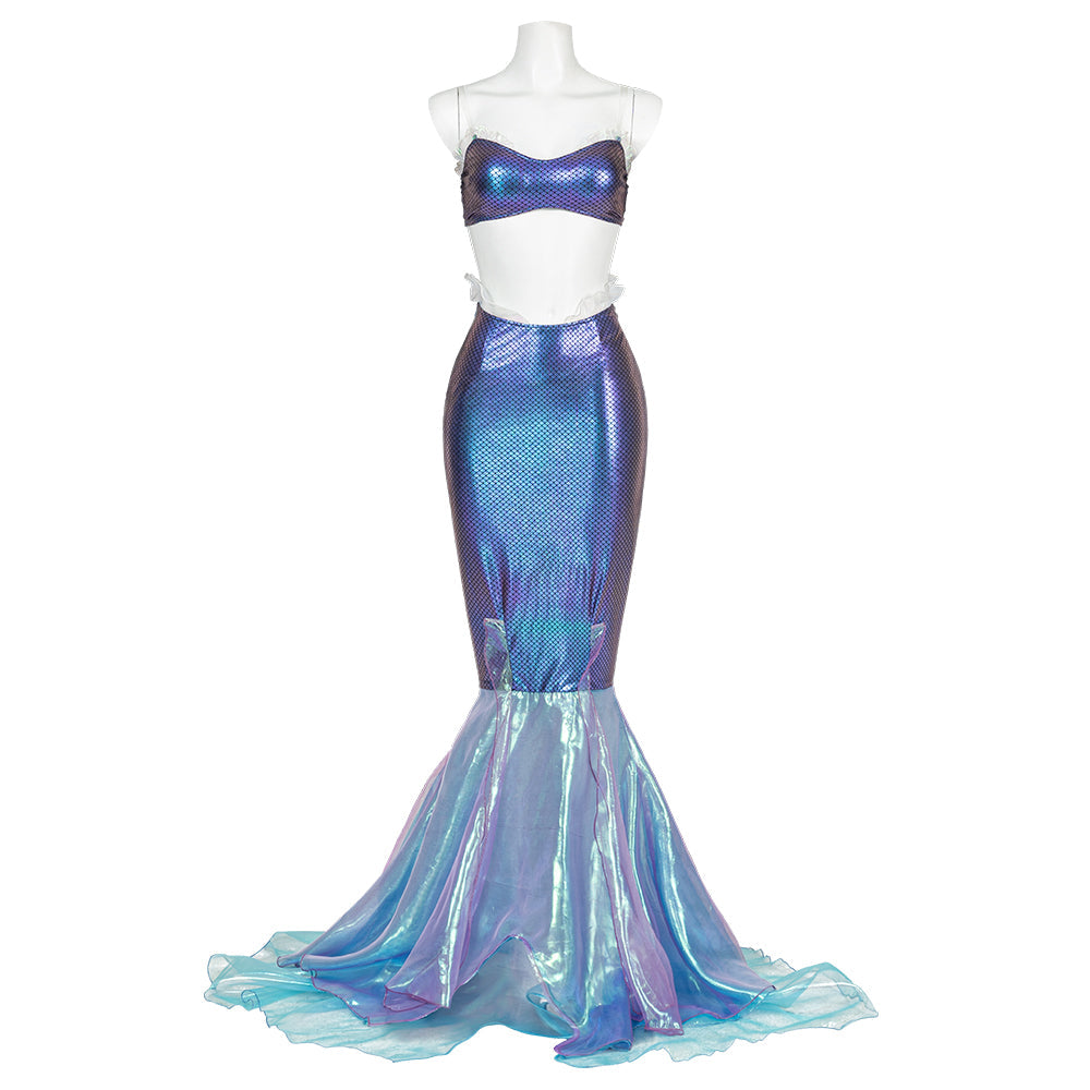 Disfraz de Halloween de Little Beauty Fish: vestido sexy inspirado en la película para mujer
