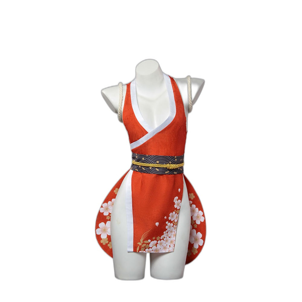 The King of Fighters Mai Shiranui Cosplay Costume - Anime Game Performance Outfit - Halloweez