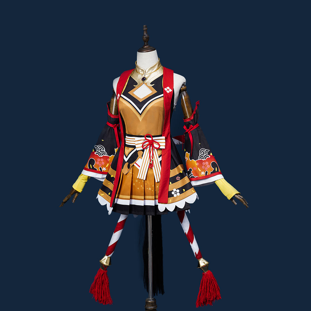 Halloweez Uma Musume Pretty Derby Season 3 North Black Women's Cosplay Outfit