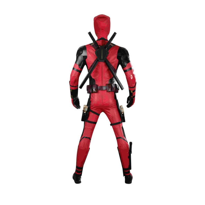 Halloweez Samurai Deadpool Cosplay Costume - Exclusive Deadpool & Wolverine Edition