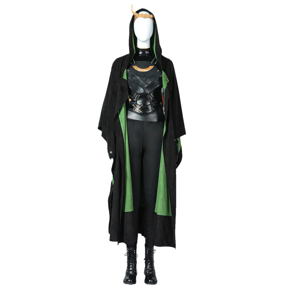 Halloweez: Loki Sylvie Cosplay Costume for Women - Dive into the Honkai Universe