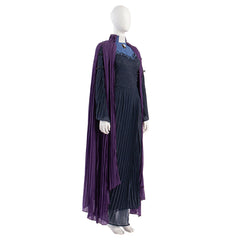 Costume de sorcière d'Halloween, tenue de cosplay d'Halloween enchanteresse pour femme