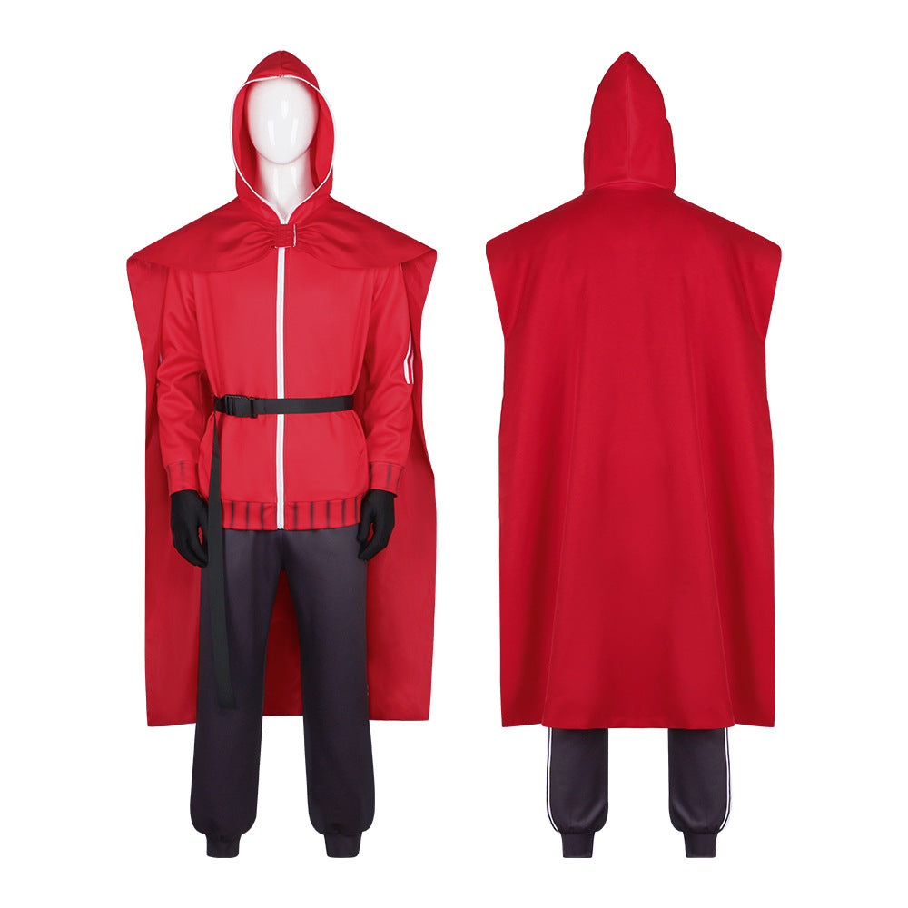 Sanda Santa Claus Transformation Cosplay Costume - Anime Cos Outfit for Halloween Christmas Party - Halloweez