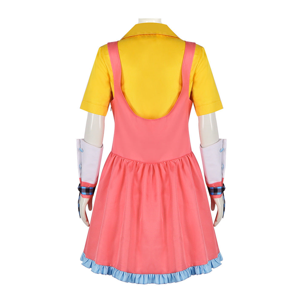Virtual Singer Xin Hua Cosplay Dictionary Girl Stage Performance Dress Concert Dress