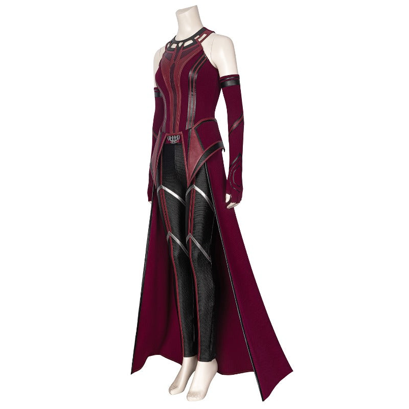 Halloweez Scarlet Witch Cosplay Costume 2021 WandaVision New Wanda Suit for Halloween