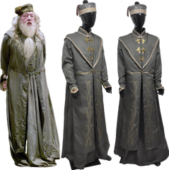 Dreamer Dumbledore Cosplay Costume - Albus Dumbledore Wizard Clothing for HPotter Fans - Halloweez