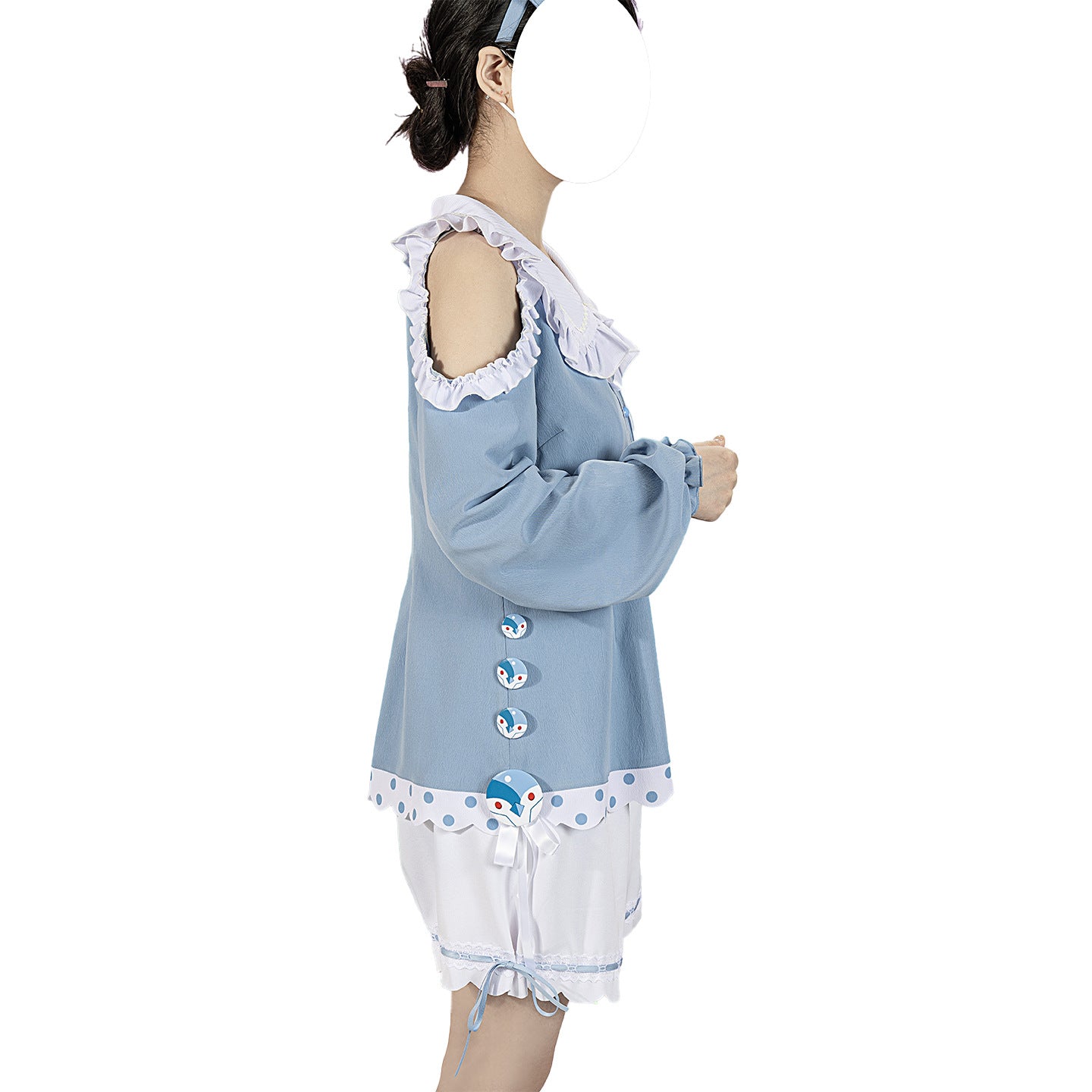 Bangdream Mygo Sleepover Party Takamatsu Tomori Cosplay Costume for Women - Halloweez