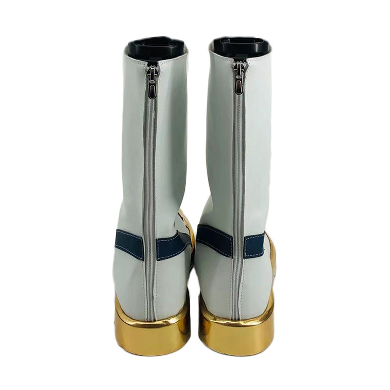 Genshin Impact Fatui Harbinger Pierro Cos Shoes for Comic Con Anime Cosplay - Halloweez