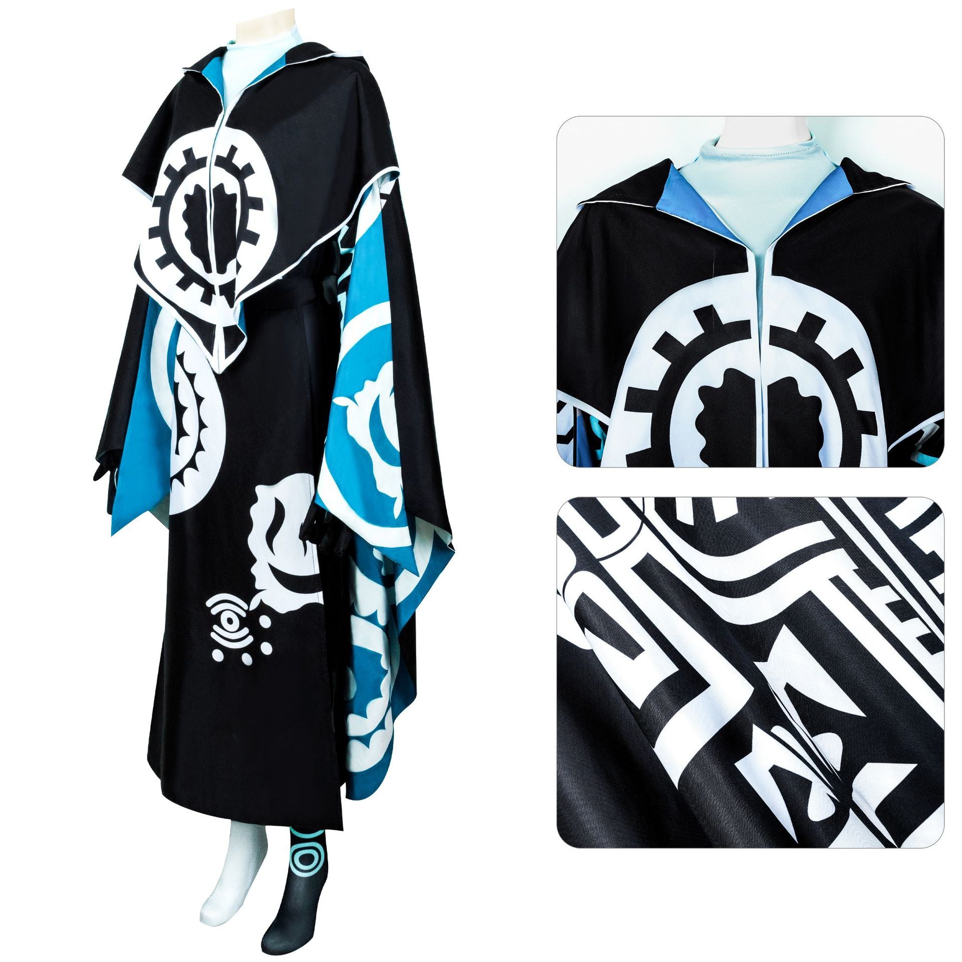 The Legend of Zelda Twilight Princess Midna Cosplay Costume for Women - Full Set - Halloweez