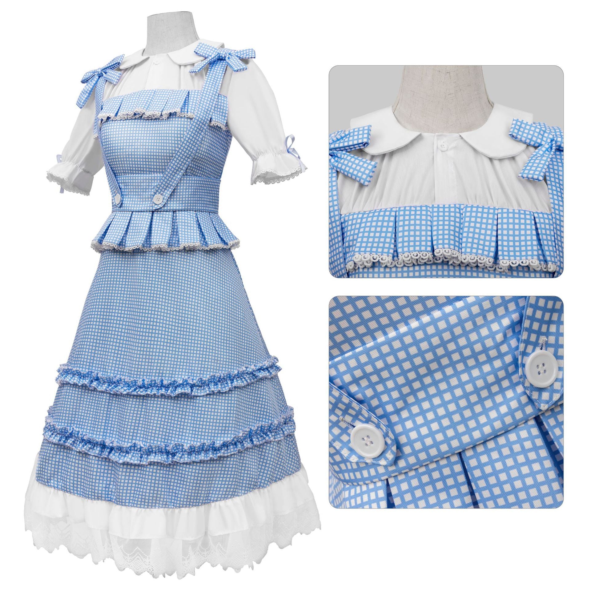 Fifth Personality Dorothy Cosplay Costume Full Set - Identity V 2D Anime Clothing - Halloweez