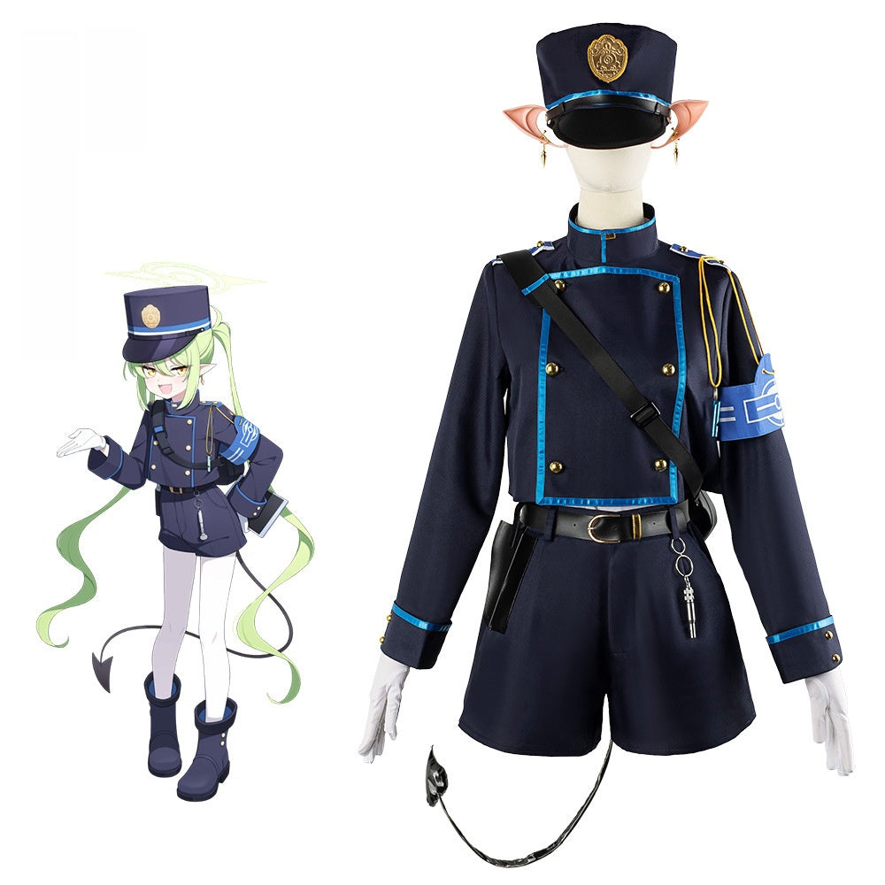 Blue Archive Railway Twins Cosplay Costume - Anime Game Character Outfit for Women - Halloweez