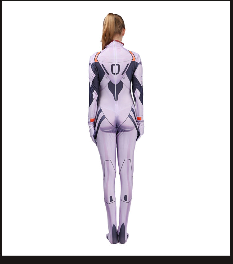 Rei Ayanami Asuka Langley Kaworu Nagisa EVA Cosplay Costume for Adults and Kids Halloween Performance