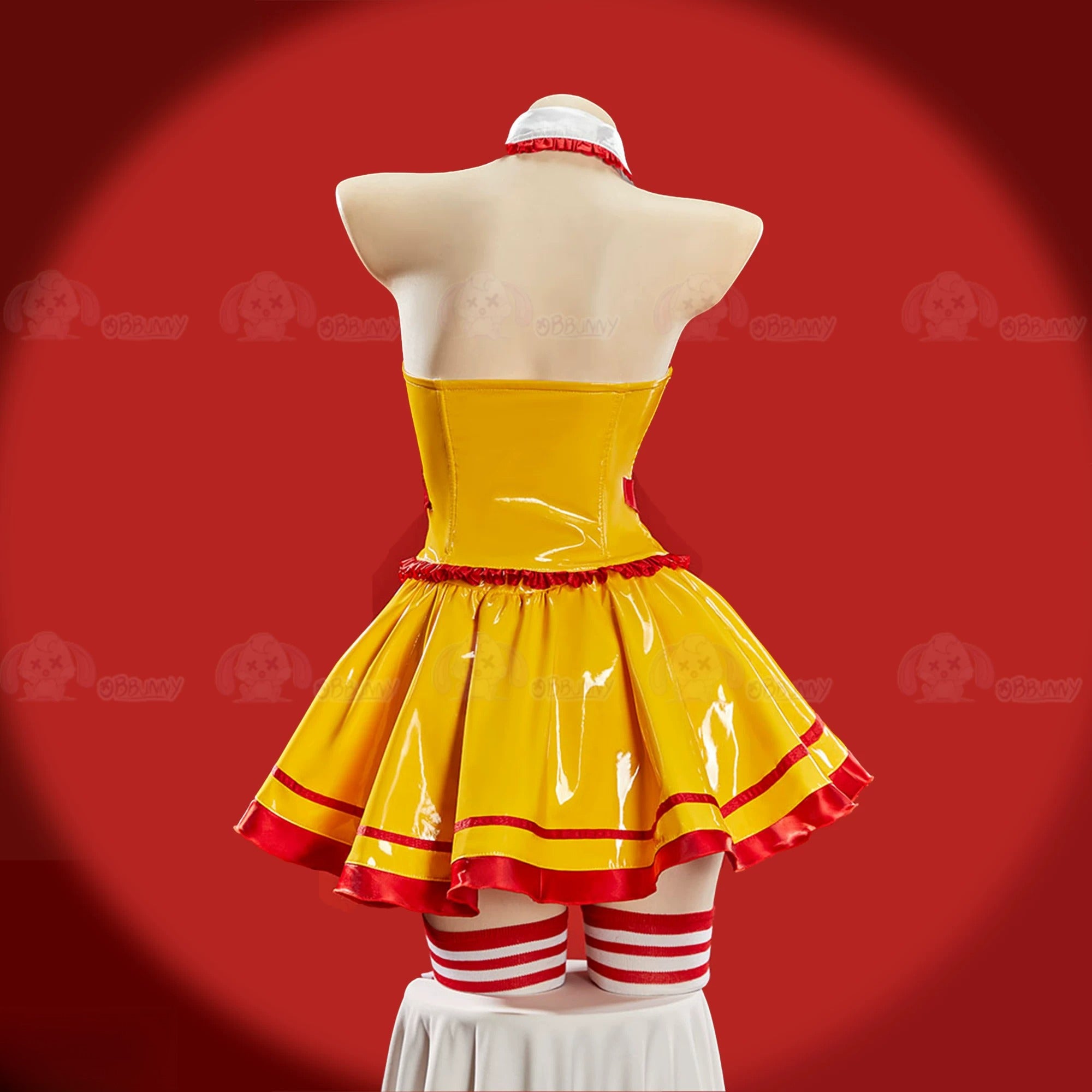 Hatsune Miku Mcdonald Fanart Cosplay Costume, Custom High-end for Halloween & Comic Con - Halloweez