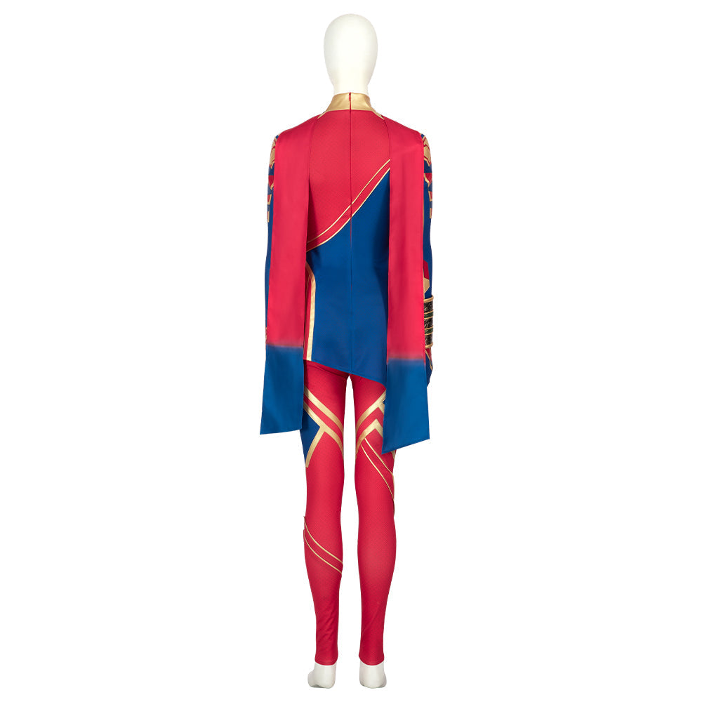 Halloweez Ms. Marvel Kamala Khan Cosplay Outfit Inspired by Captain Marvel 2