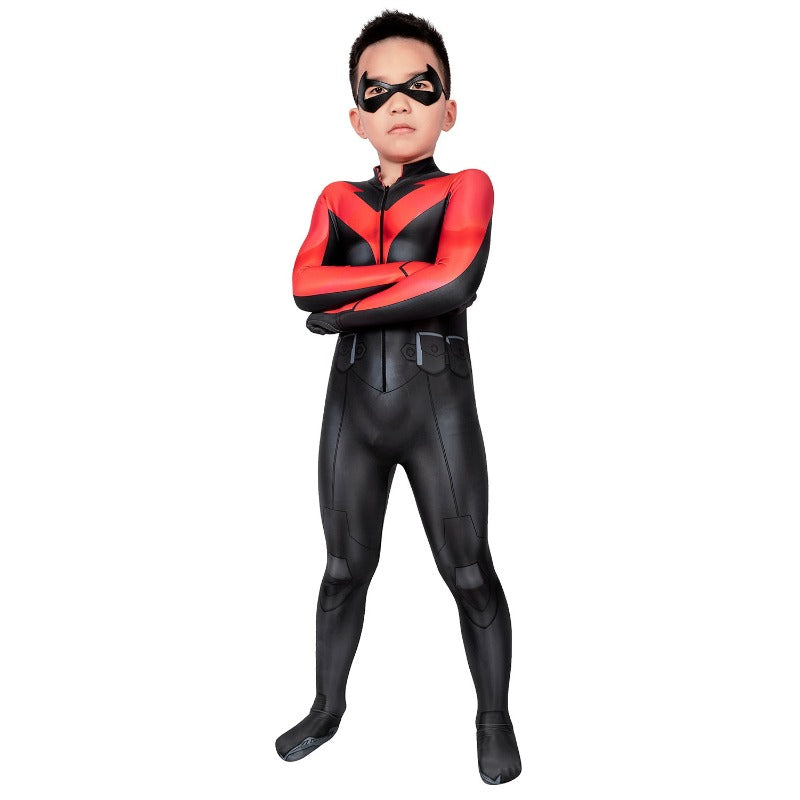 Children's 3D NW Suit - Black Champion Halloweez Cosplay Costume