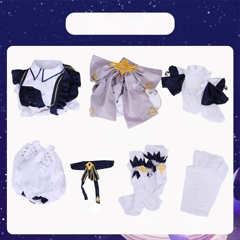 Azur Lane Heavy Cruiser Cheshire Cosplay Costume Full Set Cat Maid Outfit - Halloweez