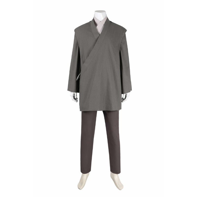 Halloweez Obi-Wan Kenobi Cosplay Costume - Complete Jedi Knight Set for Halloween & Carnival