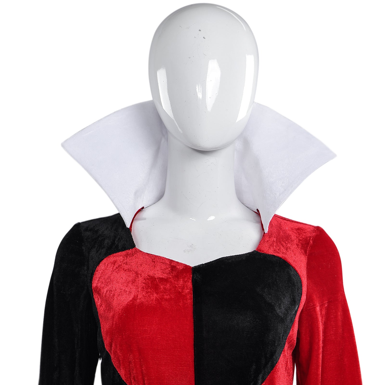 Alice in Wonderland Queen of Hearts Cosplay Costume Halloween Outfit