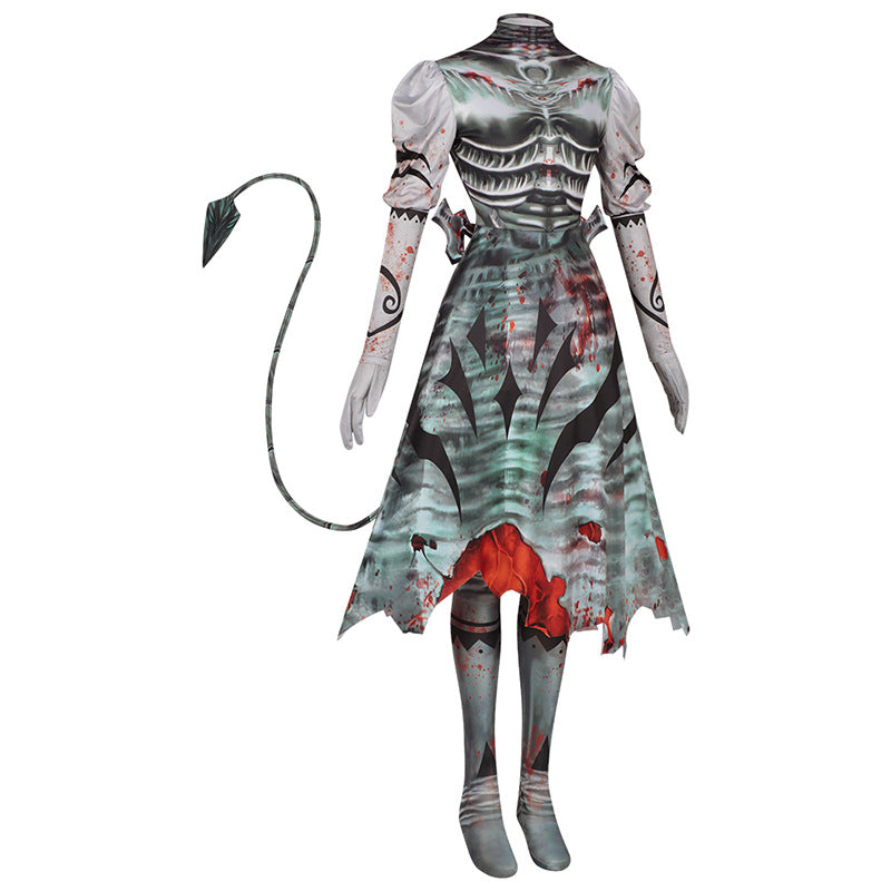 Alice Madness Returns Nightmare Demon Alice Full Cosplay Costume Set - Halloweez