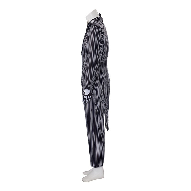 Disfraz de Halloween de Jack Skellington para un carnaval espeluznante