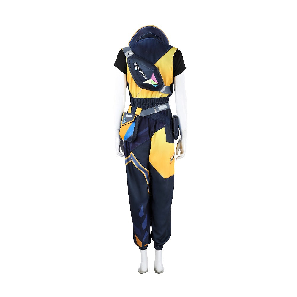 Fearless Contract Phantom Edge Cosplay Costume - Game Character Halloween Comic Con Suit - Halloweez