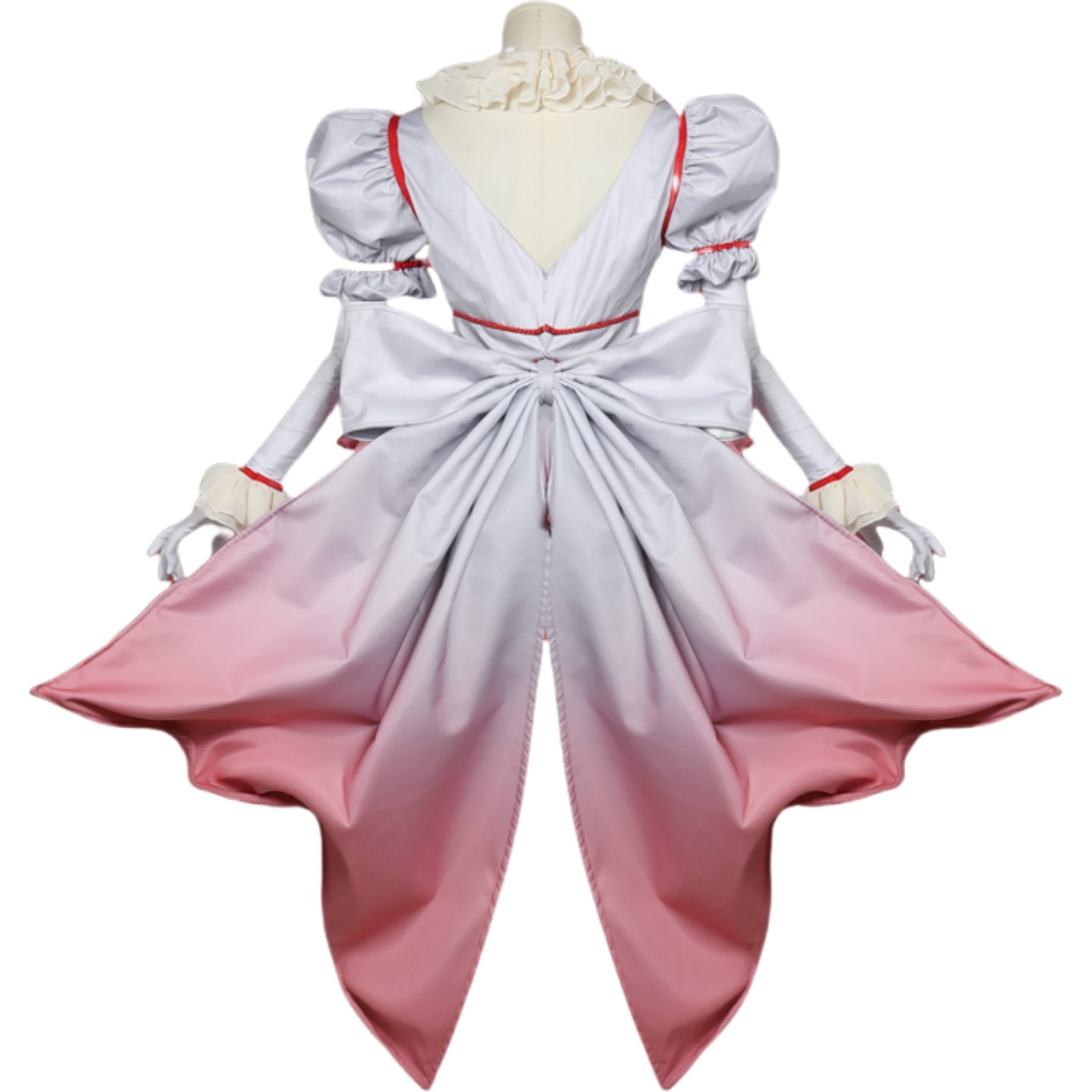 Pennywise Female Cosplay Costume from It (2017) Movie - High Quality Material - Halloweez