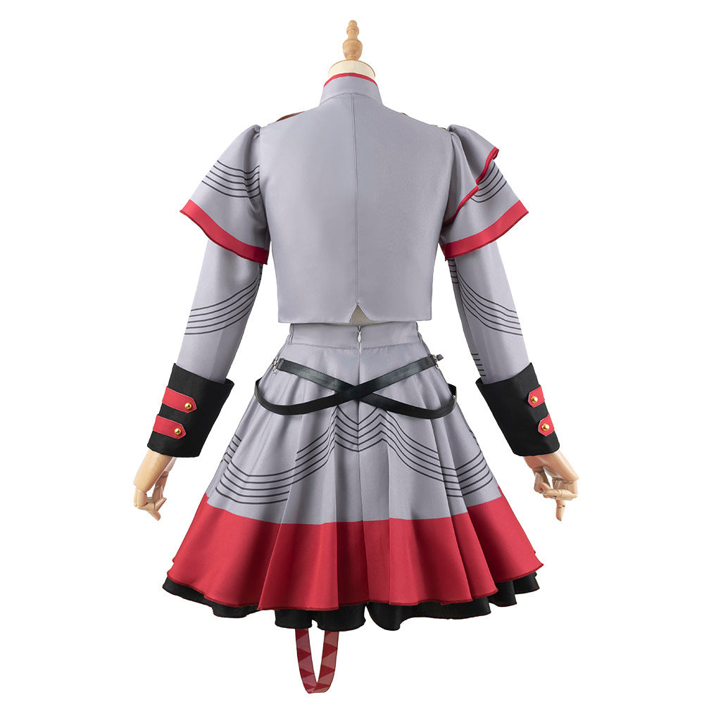 Virtual Vtuber Synthesizer V Teto Kasane Anime Costume Set - High Quality Cosplay Outfit - Halloweez