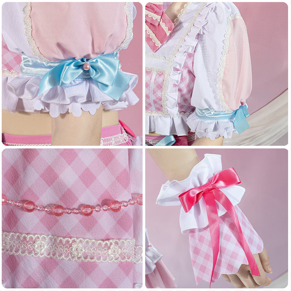 Bangdream Maruyama Aya Cosplay Costume - BanG Dream! Game Outfit for Women - Halloweez