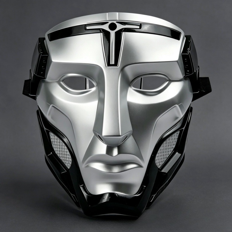 Warden Gehos Delta Cosplay Mask, Custom Prop for Comic Con & Halloween