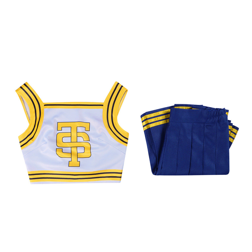 Taylor Swift Cheerleader Costume - Hip Hop Dance Cosplay Outfit for Music Performances - Halloweez