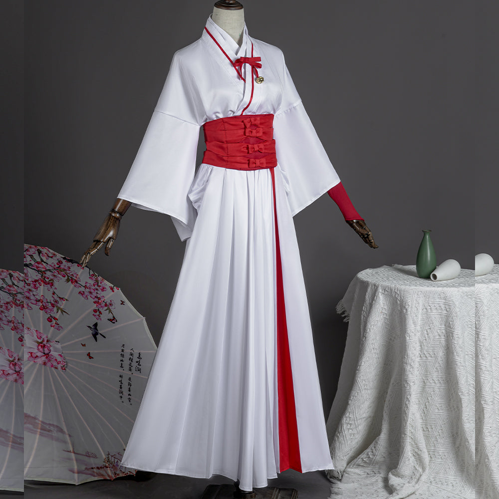 Disfraz de cosplay de Asaemon Sagiri de Christada para Halloween: atuendo premium inspirado en el anime
