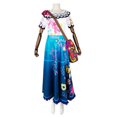 Magic House Cosplay Costume Mirabel Dress with Backpack for Kids and Adults