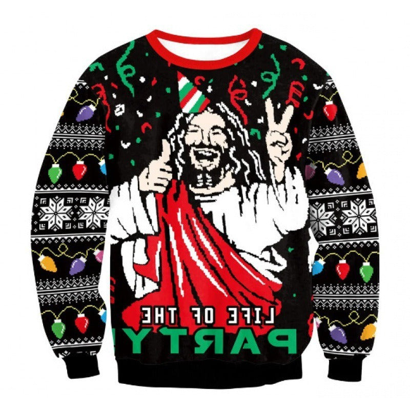 Demon Slayer 3D Print Casual Loose Fit Christmas Sweatshirt - Halloweez