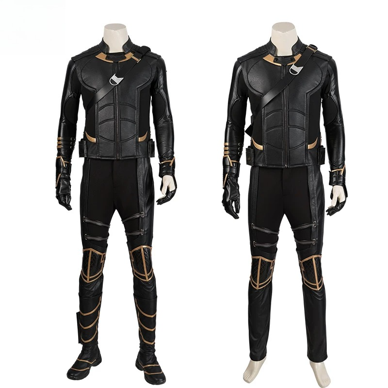 Avengers 4 Hawkeye Ronin Cosplay Costume, Samurai Style Warrior Outfit Full Set for Men - Halloweez