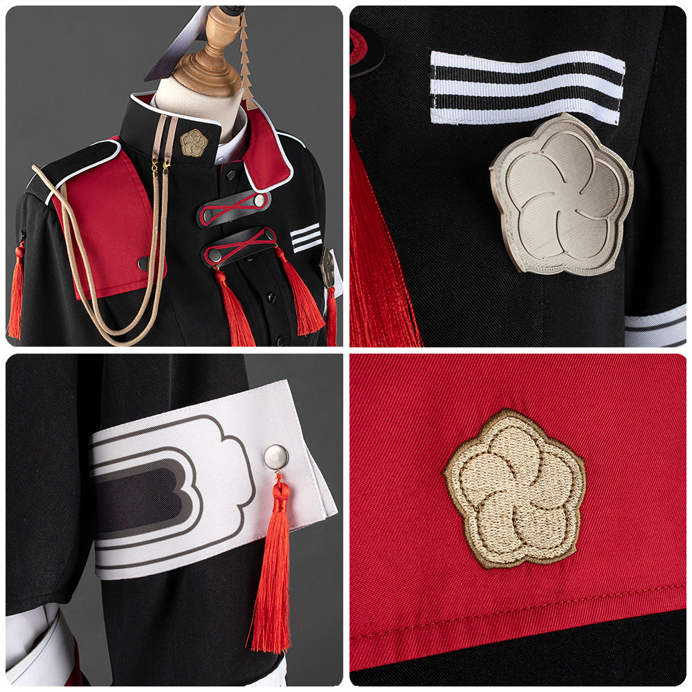 VTuber Tojiro Tsukishiro 2D Cosplay Anime Game Uniform Set for Men and Women - Halloweez