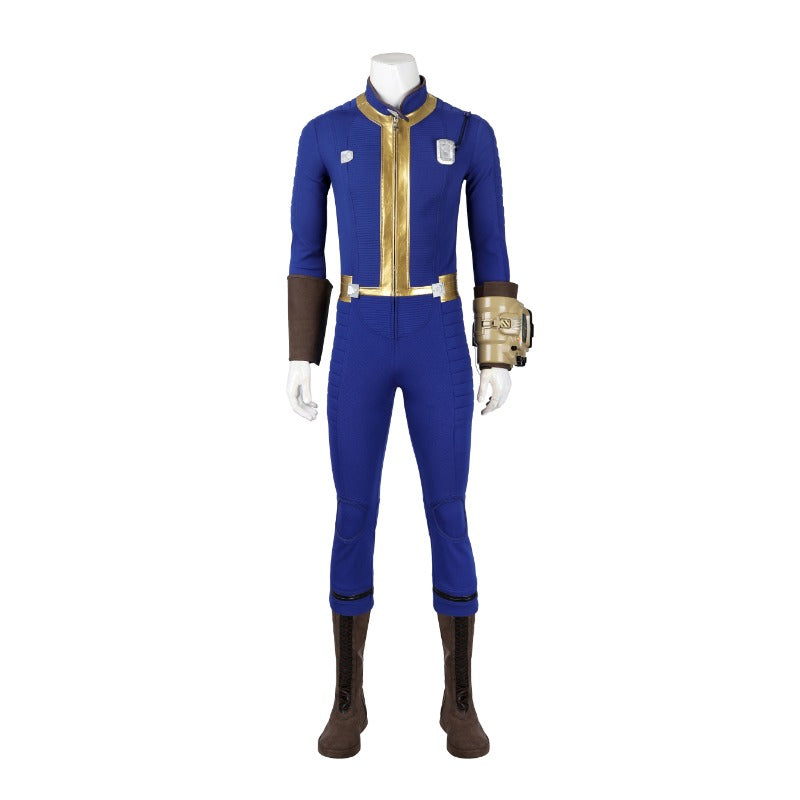 Halloweez Vault 75 Cosplay Jumpsuit with Armor for Halloween - Halloweez