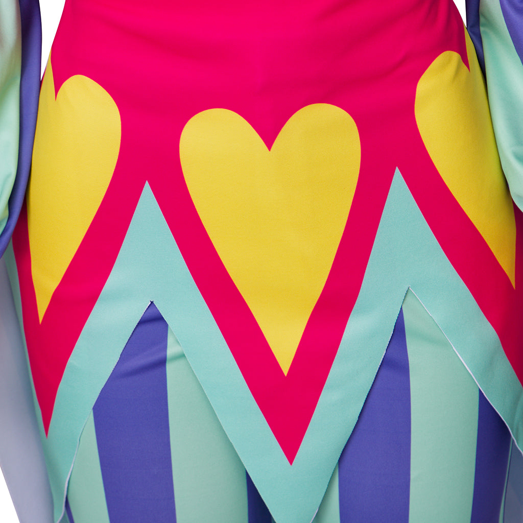 Magical Digital Circus Pomni Cosplay Costume - The Amazing Digital Circus Role-Playing Outfit - Halloweez
