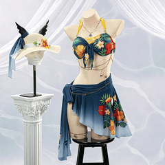 Uma Musume Satono Crown Summer Beach Cosplay Costume for Comic‑Con