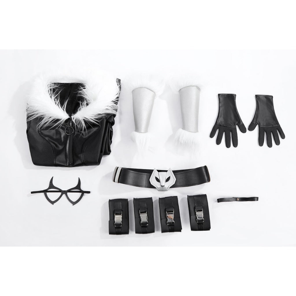 Fortnite Black Cat Cosplay Costume - Premium Quality Game Outfit - Halloweez