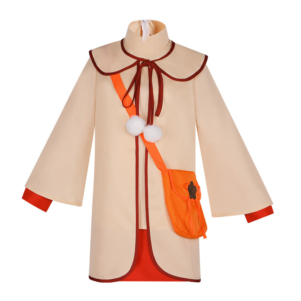 SPY×FAMILY CODE: White Anya Forger Cosplay Costume Full Set with Bag - Halloweez