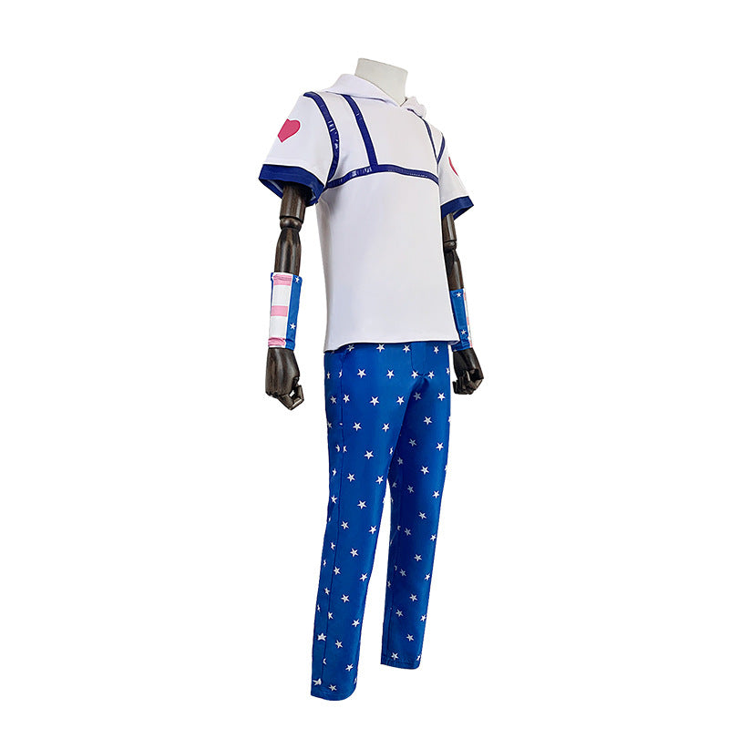 JOJO's Bizarre Adventure Johnny Joestar Cosplay Costume for Halloween and Anime Performance - Halloweez