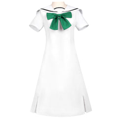 Cardcaptor Sakura Cosplay Costume Anime Clothes White Dress Sakura Cosplay Clothing Sailor Suit - Halloweez