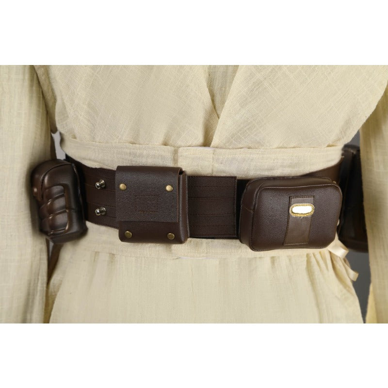 Halloweez Obi-Wan Kenobi Cosplay Costume - Full Set Including Robe and Cloak for Halloween - Halloweez