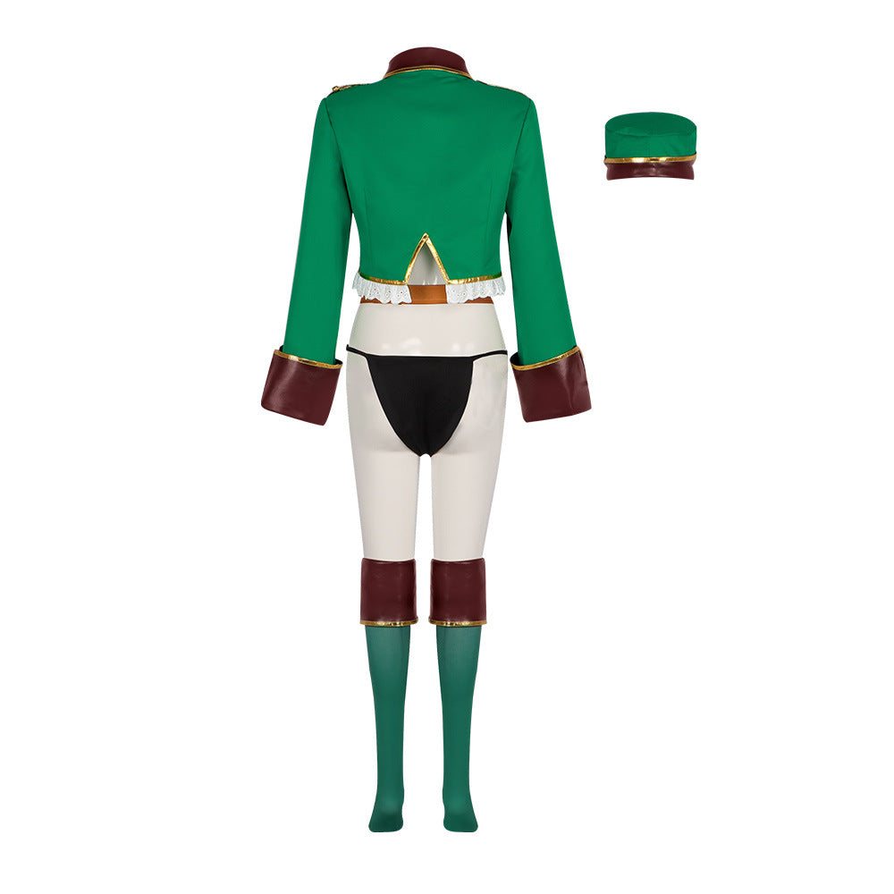 Araga Kiwi Magical Girl Cosplay Costume - Dream to Become a Magical Girl Battle Outfit for Stage Performance - Halloweez