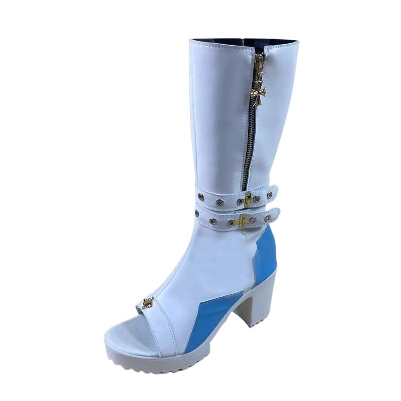 1935 Virtual Idol Vtuber Cosplay Shoes for Anime Conventions and Performances - Halloweez