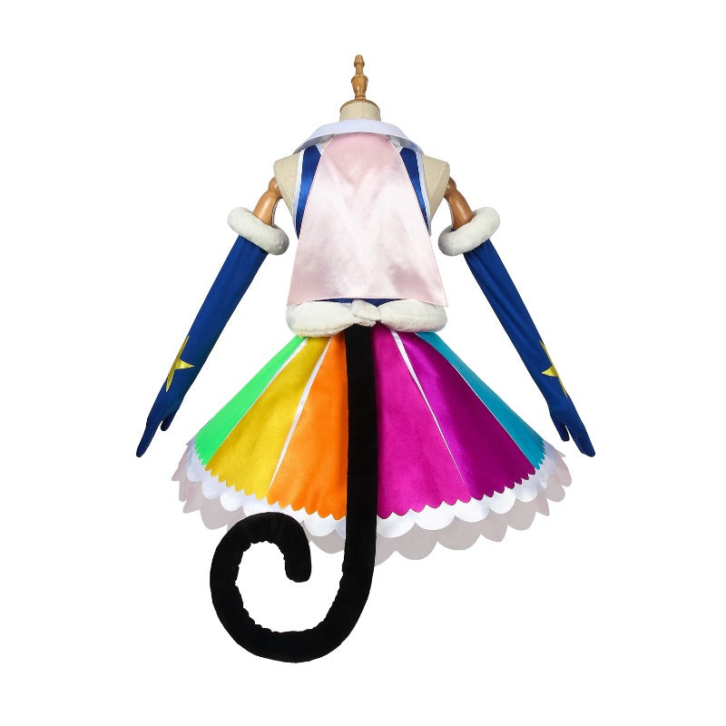 Halloweez Star Twinkle Pretty Cure Cosplay Costume - Yuni Cosmo Yuni Lolita Fancy Dress