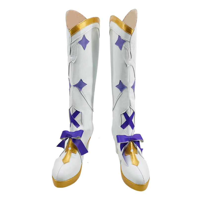 Honkai Impact 3 Elysia Maid Outfit Cosplay Shoes for Anime Conventions - Halloweez