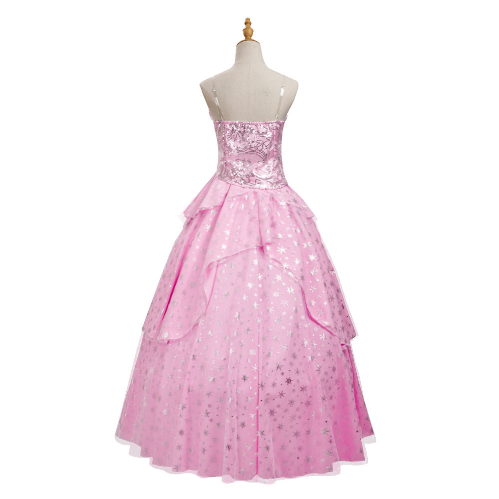 Wicked Glinda & Elphaba Cosplay Costume – Premium Wicked the Musical Outfits for Halloween - Halloweez