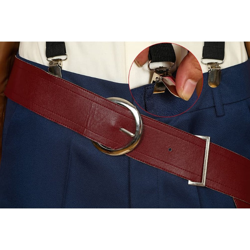 Halloweez Wizard Chloe Cosplay Costume - Western Country Uniform for Festive Celebrations